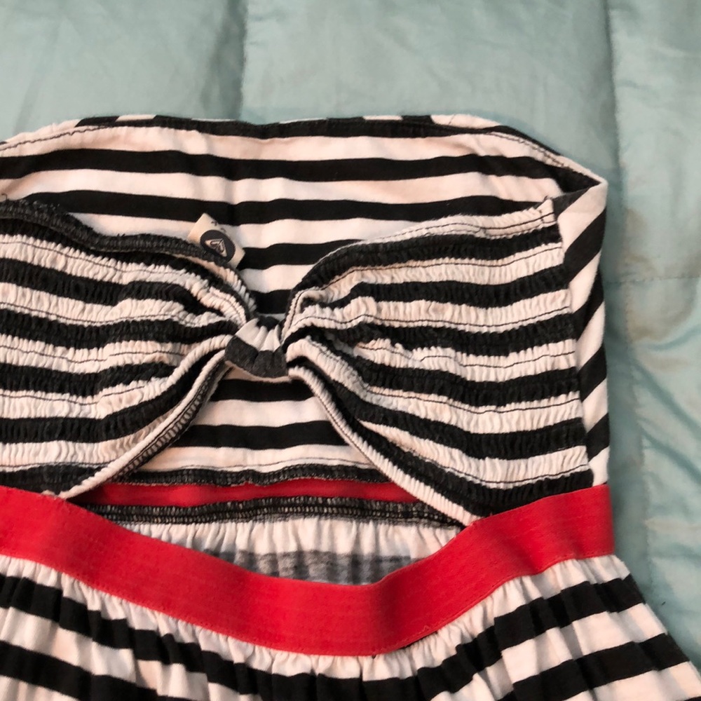 Strapless Striped Dress - Roxy - Picture 4 of 4